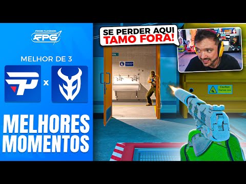 PARTIDA ELIMINATÓRIA! PAIN vs 3DMAX - MELHORES MOMENTOS COM GAULES - Fissure Playground 1