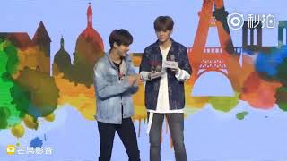 YUEHUA NEXT乐华NEXT 丁泽仁Ding Zeren dances at Cross event