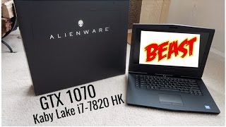 The 2017 Alienware 15 r3, GTX 1070, Kaby Lake i7-7820 Beast - Unboxing and First Impressions