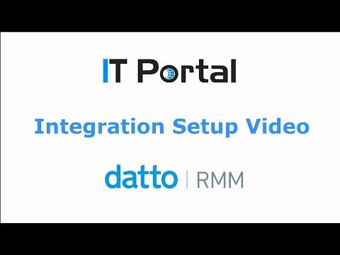 IT Portal - Datto RMM Integration