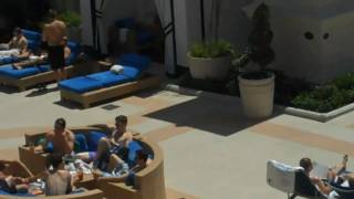 Hanging at the pool at Caesars Palace in Las Vegas!!!