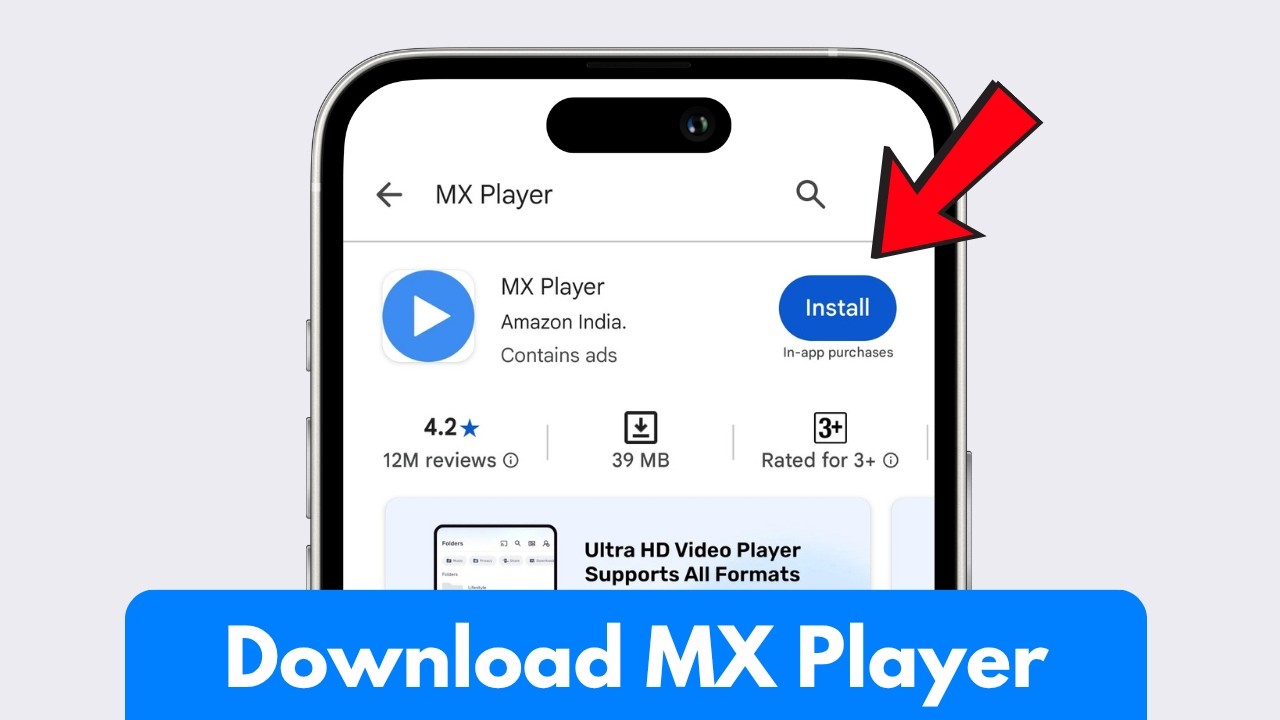 How To Download MX Player on Android/iPhone (2025) Install MX