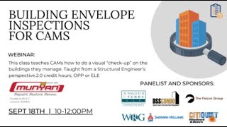 Building Envelope Inspections for CAMS