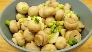 The most delicious mushroom appetizer ever! Pickled mushrooms in 2 hours! #270 screenshot 3
