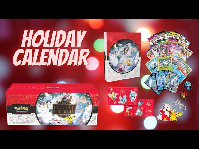 Pokémon Holiday Calendar Review! 🌲 🎅🏻 🗓 - YouTube