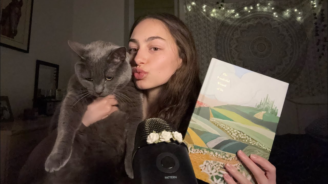 asmr reading you to sleep | wizard of oz ch 1 🧙‍♀️