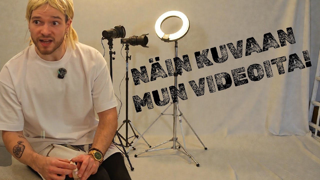 KULISSIEN TAKANA - Näin KUVAAN mun videoita! 😱