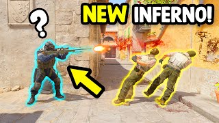 0.1% LUCK in CS2 NEW INFERNO! - COUNTER STRIKE 2 MOMENTS