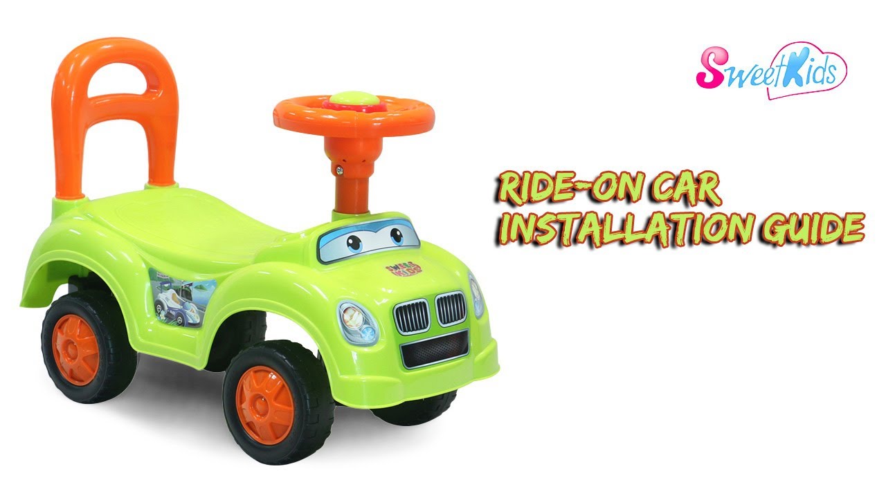 SWEETKIDS Push Car Installation Guide (4064) YouTube