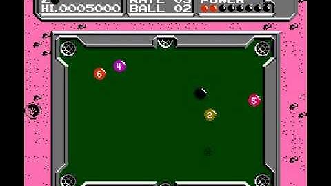 Lunar Pool (NES / Nintendo) - Vizzed.com Play