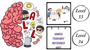 Brain Test All Star : Level 33 , 34 – How to Solve? (Walkthrough)