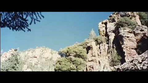 Dick Jurgens plays "Ragtime Cowboy Joe" with scenic views of Arizona national parks