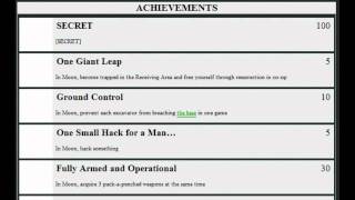 Rezurrection Achievement Guide: Moon (Call of Duty: Black Ops)
