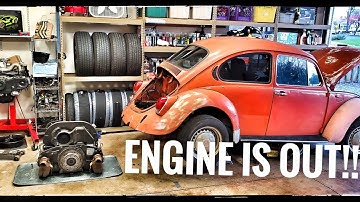 VW Bug Engine Swap. Superu Beetle Part 1