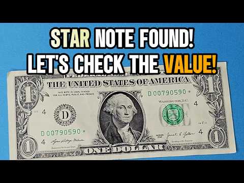 NICE Star Note Found! Bill Search for Banknotes Worth Money