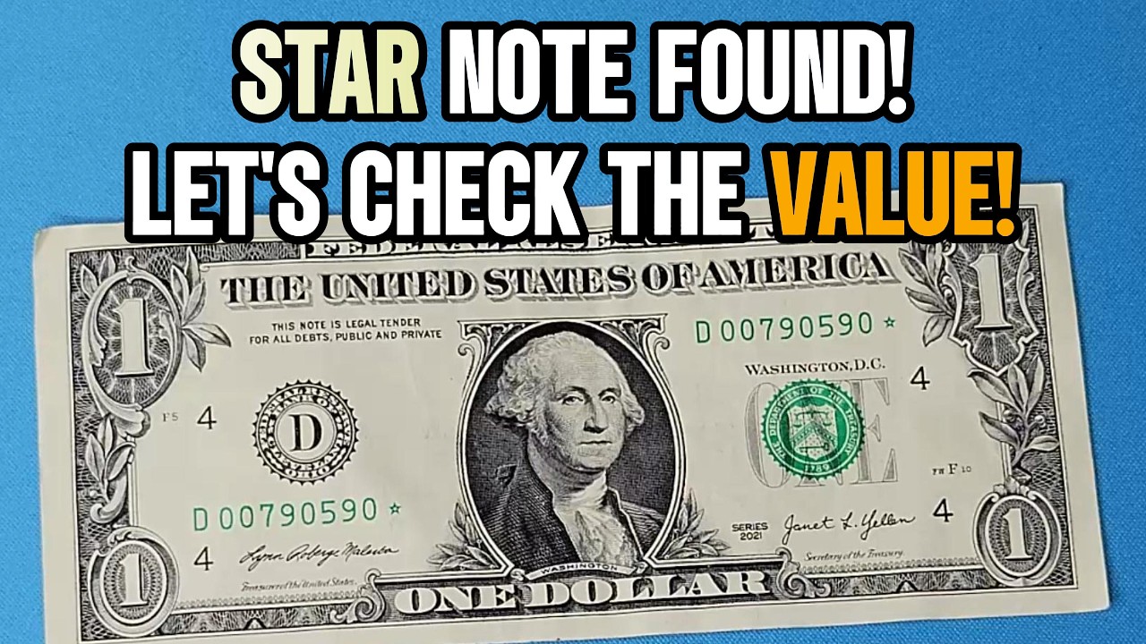 NICE Star Note Found! Bill Search for Banknotes Worth Money