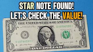 NICE Star Note Found! Bill Search for Banknotes Worth Money