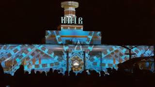 Международное Лазерное Шоу 3D Видеомаппинг KLF-2018 в Киеве !!!Почтовая площадь!!!
