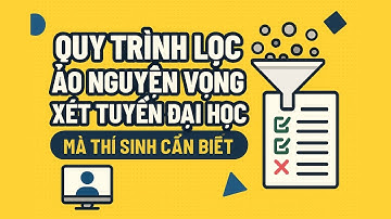 Quy trình lọc ảo nguyện vọng xét tuyển đại học mà thí sinh cần biết.