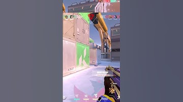POV: Bad Aim? Use Your Brain For Win#shorts #youtubeshorts #valorantclips #valorant #valorantclutch