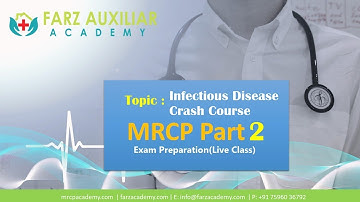 𝐌𝐑𝐂𝐏 𝐏𝐚𝐫𝐭 𝟐 𝐄𝐱𝐚𝐦 𝐏𝐫𝐞𝐩𝐚𝐫𝐚𝐭𝐢𝐨𝐧 ||𝐈𝐧𝐟𝐞𝐜𝐭𝐢𝐨𝐮𝐬 𝐃𝐢𝐬𝐞𝐚𝐬𝐞 𝐂𝐫𝐚𝐬𝐡 𝐂𝐨𝐮𝐫𝐬𝐞 || 𝐅𝐚𝐫𝐳 𝐀𝐜𝐚𝐝𝐞𝐦𝐲 || 𝐋𝐢𝐯𝐞 𝐂𝐥𝐚𝐬𝐬𝐞𝐬