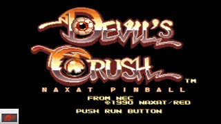 [Devil's Crush] Gameplay (PC-Engine) pinball videogame