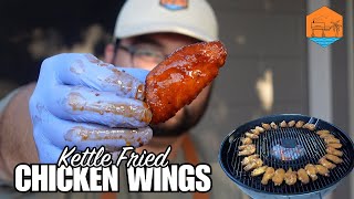 Crispy Grilled Chicken Wings On The Weber Kettle