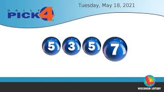 WI Lottery MiddayDraw 05/18/2021