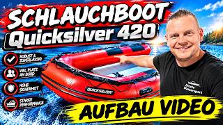 Droste Wassersport OHG / Quicksilver 420 Sport HD inflatable boat assembly video