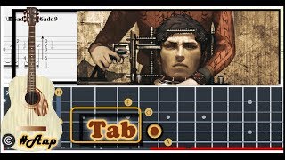 Guitar Tab - Morphogenetic Sorrow (Zero Time Dilemma) OST Fingerstyle Tutorial Sheet Lesson #Anp