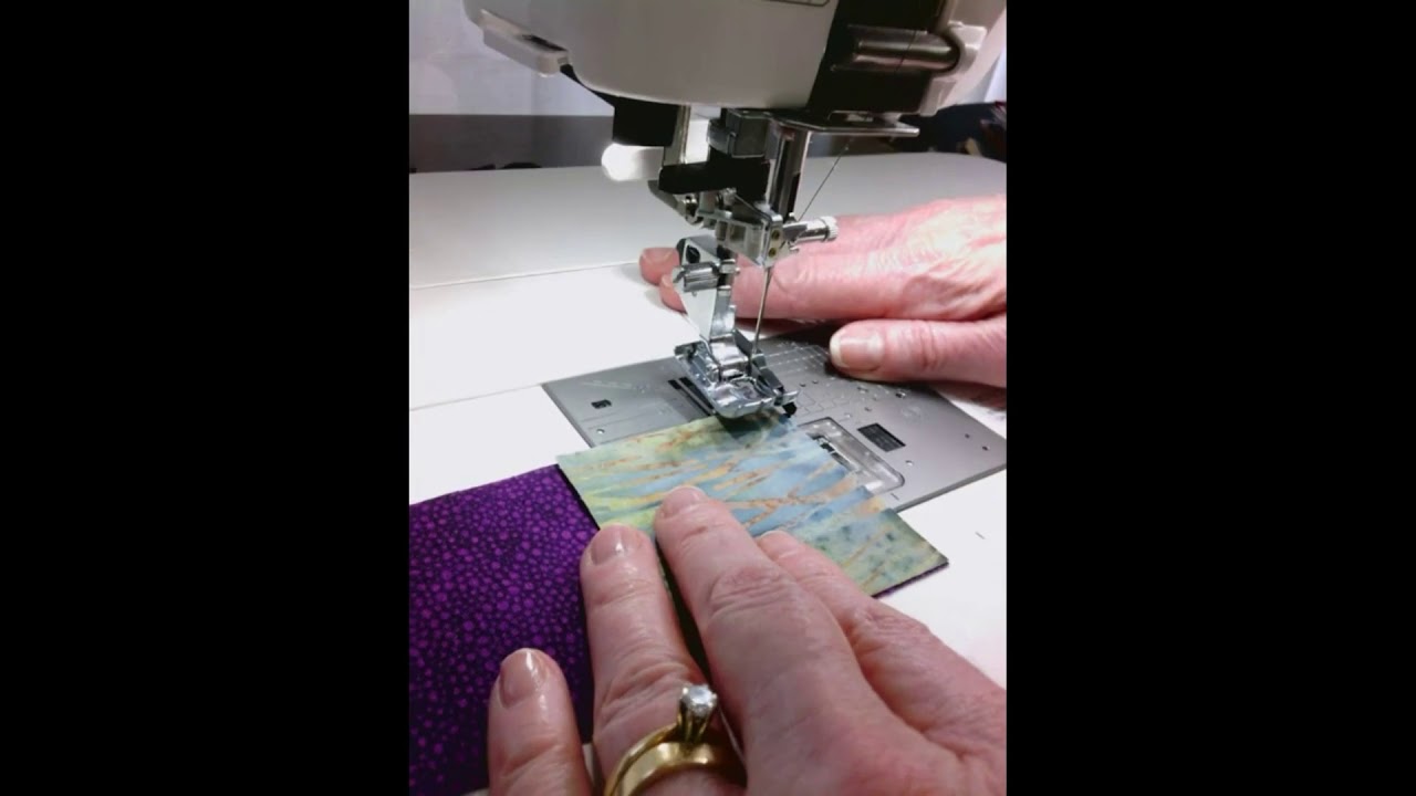 Quilting with Janome: Chain Piecing