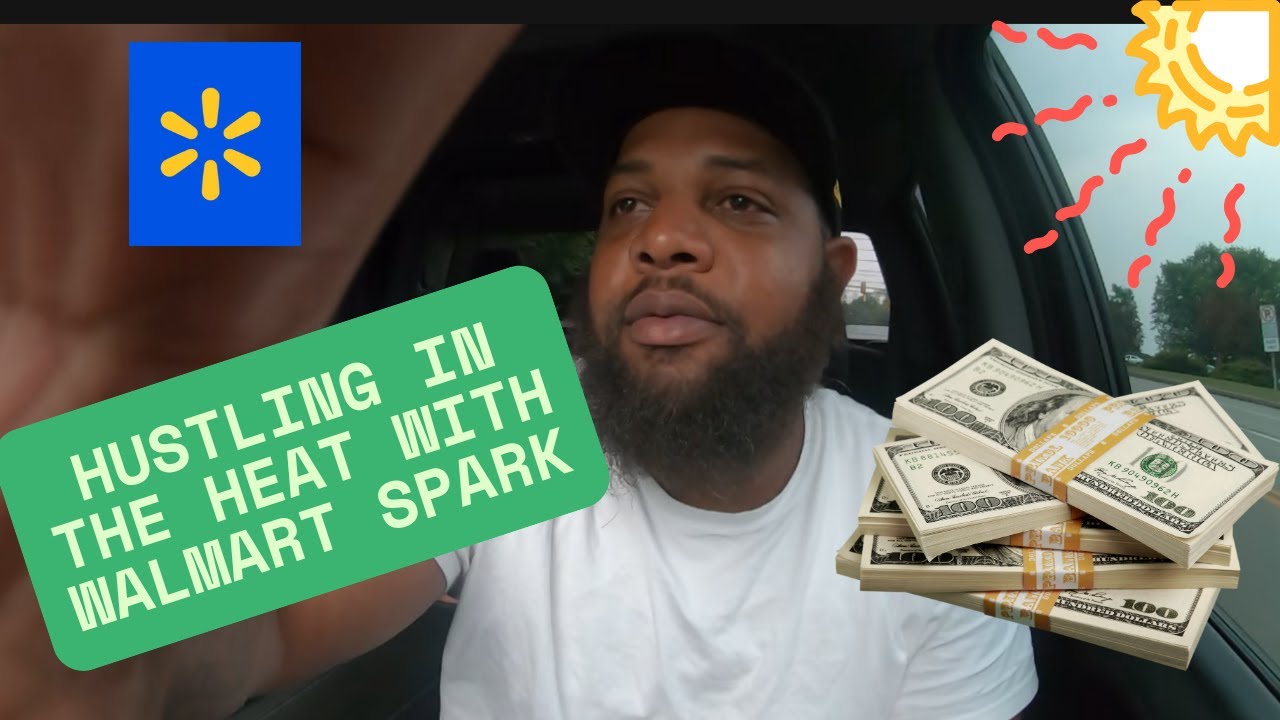 Hustling in the heat with Walmart Spark! (+ pro tips)