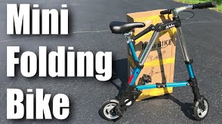 Vevor Portable Folding Aluminum Mini Bike With 8 Inch Wheels Review