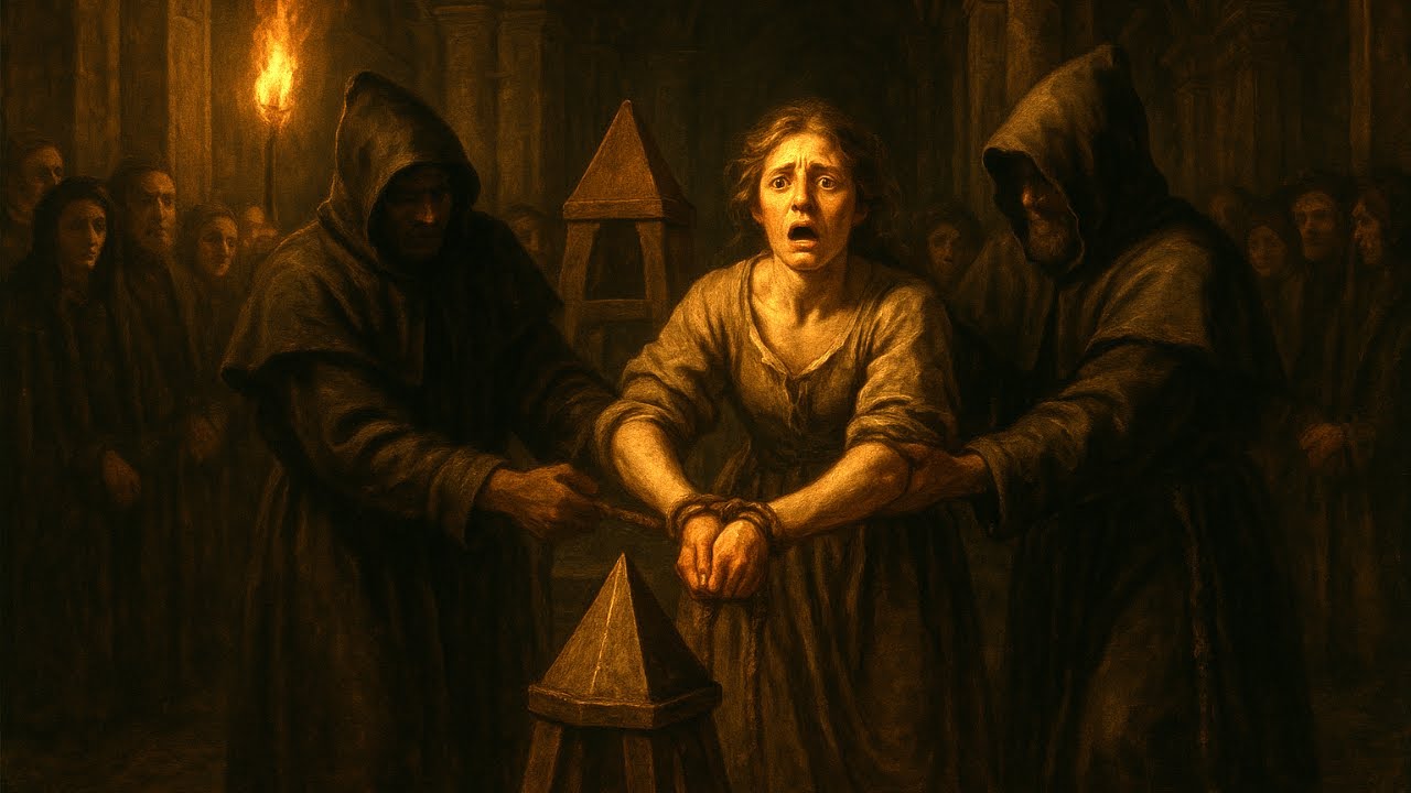 Die Judaswiege: Man setzte dich darauf, um dich LEBENDIG AUFZUREISSEN