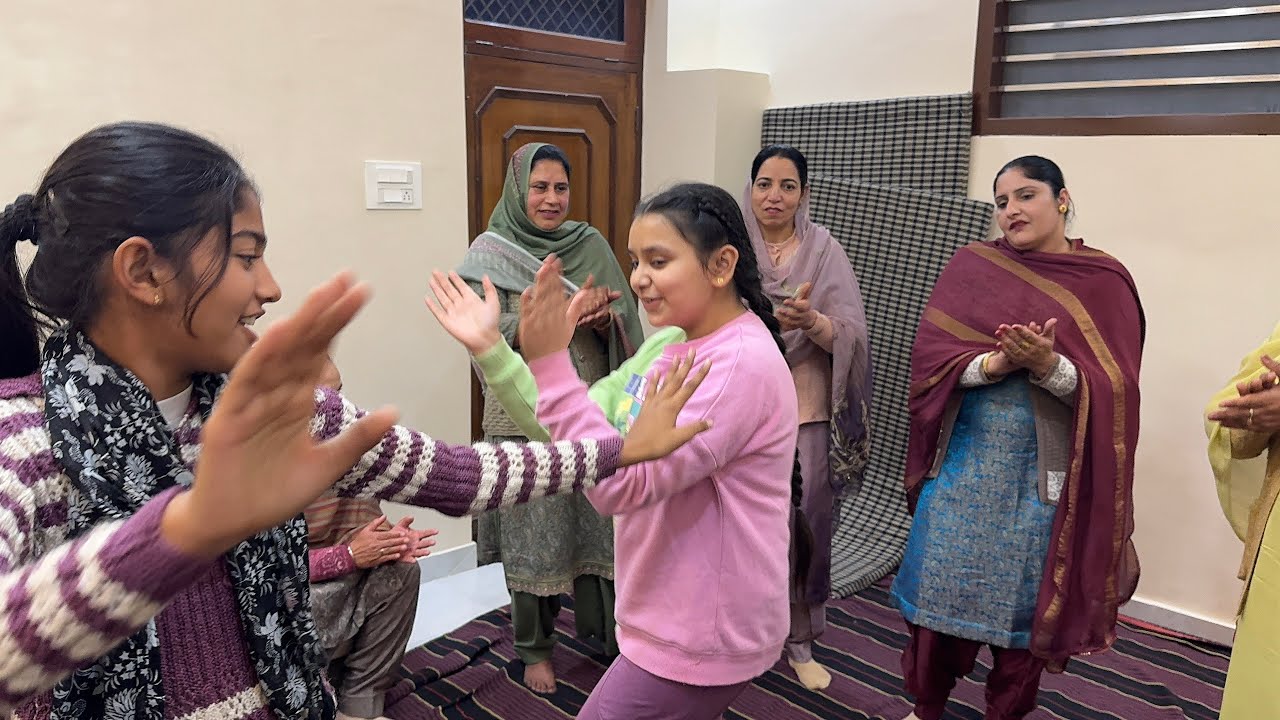 First Day Of Ladies Sangeet | Chachu Di Wedding | Lots Of Fun | @gursiratcheema