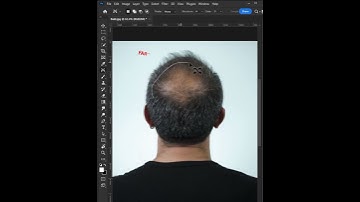 Fix baldness with photoshop 2024 #photoshop