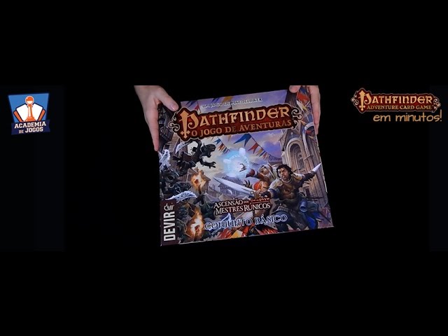 Unboxing - Pathfinder - O jogo de aventuras (Card Game) 