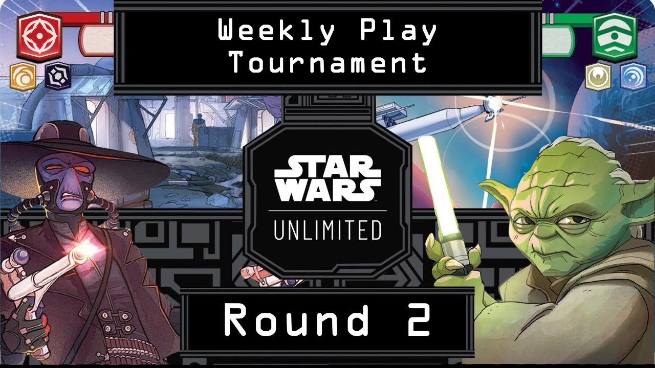 Star Wars Unlimited Premier SEC: Cad Bane (SHD) Tarkintown vs. Yoda (TWI) Force Green