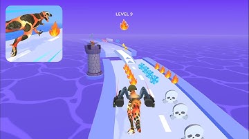 Dino Evolution Run 3D - Gameplay // Part 1.