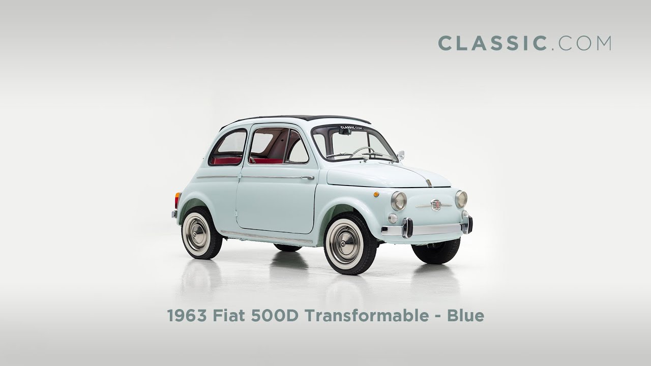 classicmotors.com - 1963 Fiat 500 ? Blue
