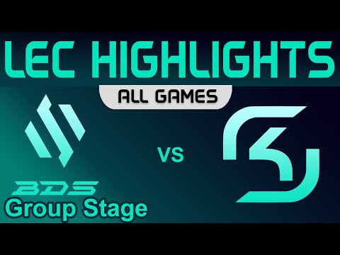 BDS vs SK ALL GAMES Highlights Group Stage LEC Spring 2023 Team BDS vs SK Gaming by Onivia