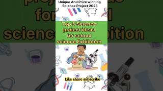 Top 5 Science Project Ideas For Science Exhibition 2025 #scienceproject #science #school #shorts