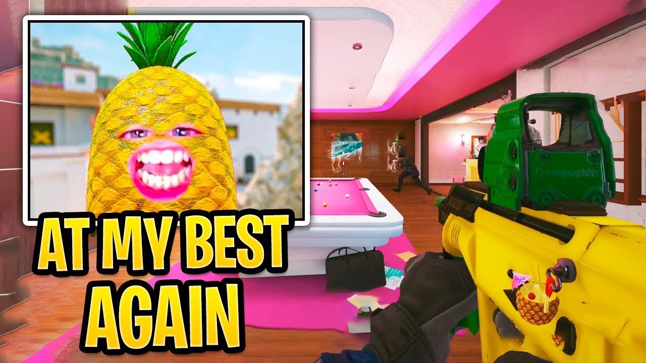 В осаде сэр Ананас наконец-то снова в своей лучшей форме.