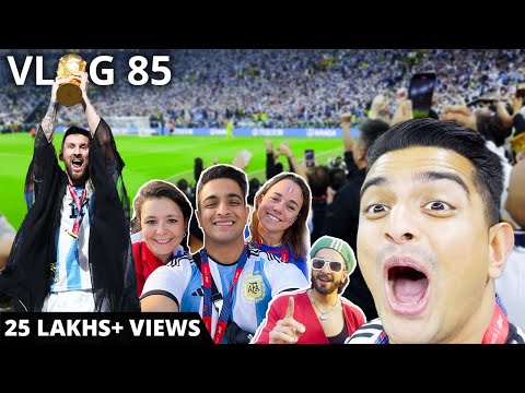 MESSI WINS - Epic Fifa World Cup Final ⚽ Vlog 85