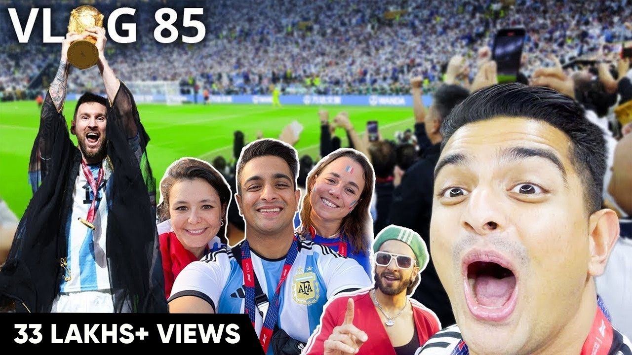 ⁣MESSI WINS - Epic Fifa World Cup Final ⚽ Vlog 85