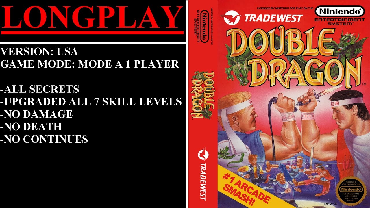 Double Dragon PS1 - NTSC Japan - Complet - Bon état - Jeu Combat Technos