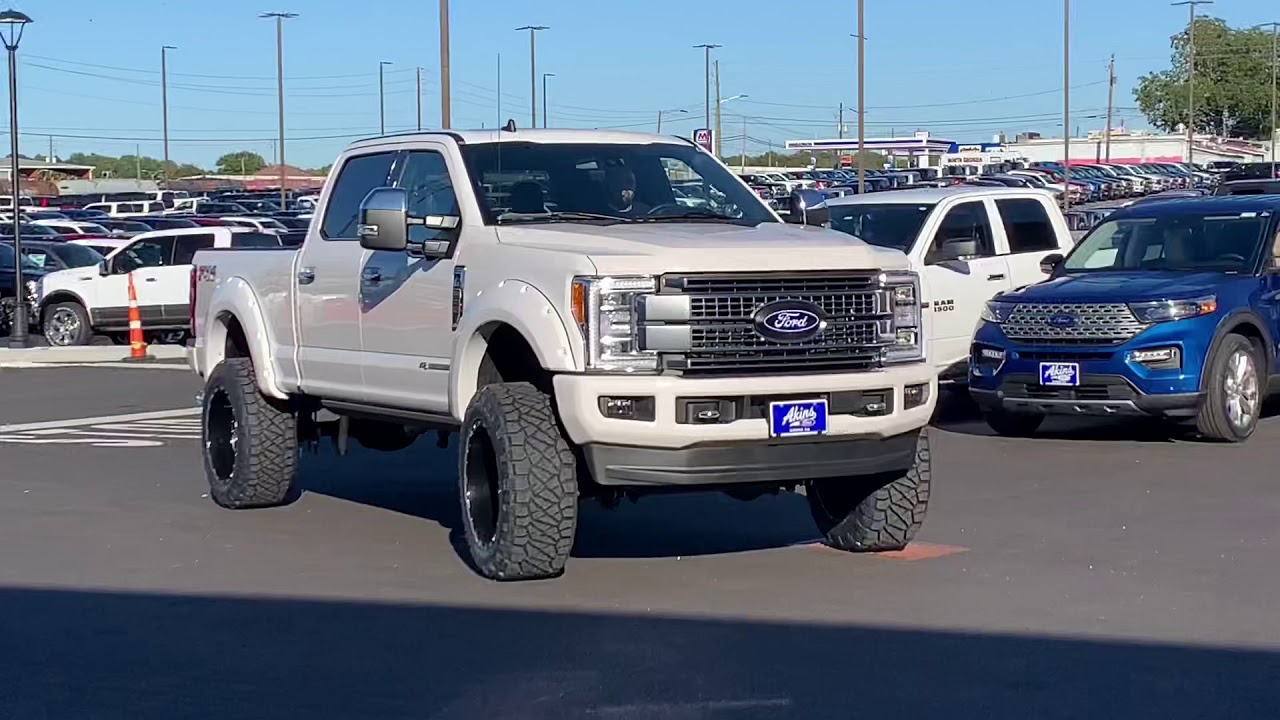 Akins Ford F250 Platinum Everest Edition 6” Lift TIS 544BM Nitto Ridge