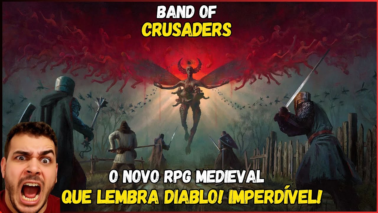 Band of Crusaders O Novo RPG Medieval que Lembra Diablo! Imperdível!