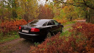 картинка: Проставки, адсорбер, зарядка.  Выезд и обкатка АКПП после ремонта #audi #a8d3 #customan