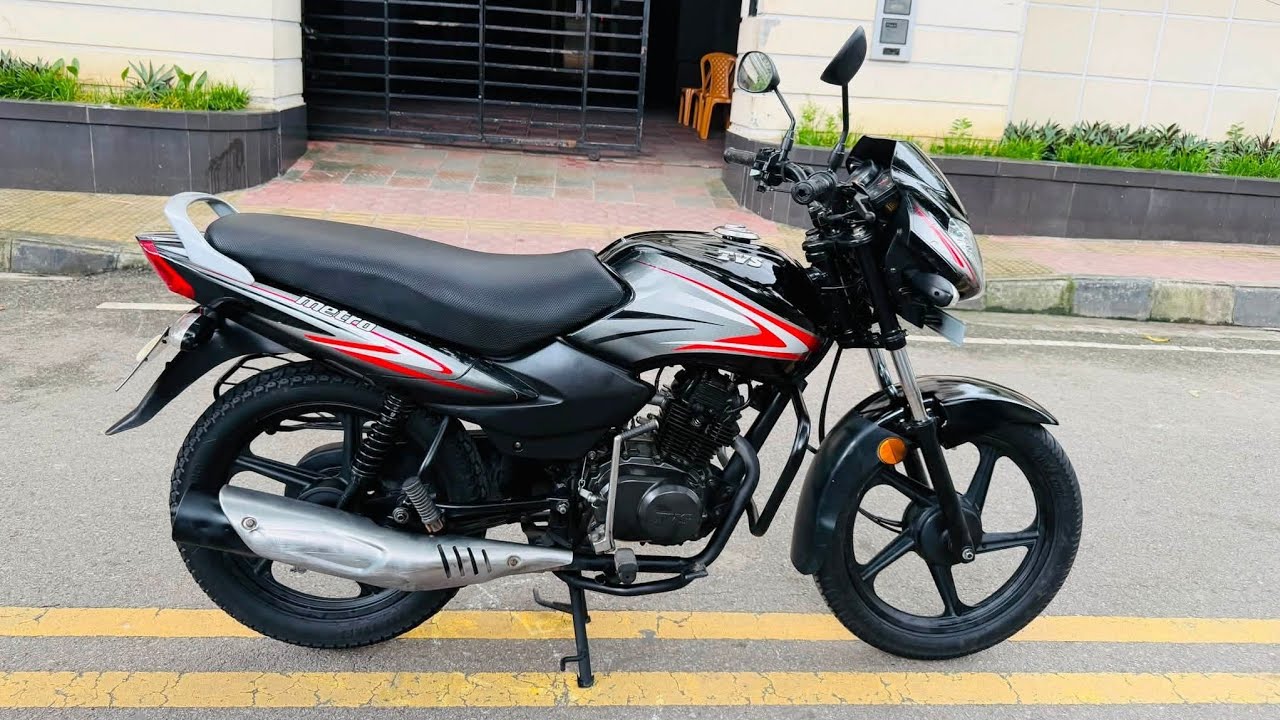 টিভিএস মেট্রো ২০২৩ ব্ল্যাক